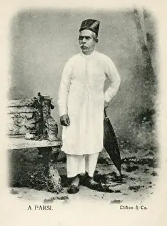 A Zoroastrian Man (Parsi)