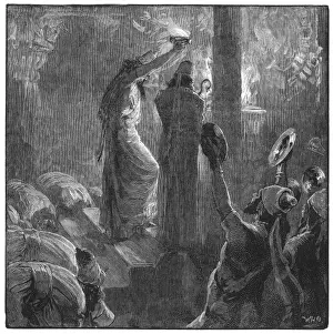 Perform Prints: Zoroastrian Priests / Fire