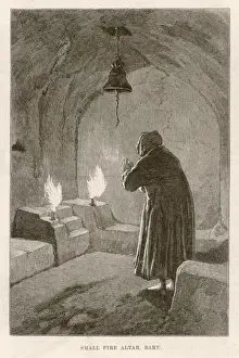 Torches Prints: Zoroastrianism / Altar