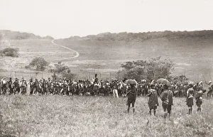 Zulu tribal dance, South Africa