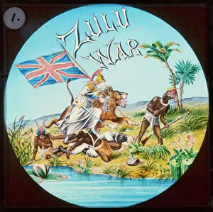 Allegory Gallery: Zulu War Britannia 1879