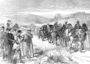Zulu War Late Prince Imperial Body Carried Iln