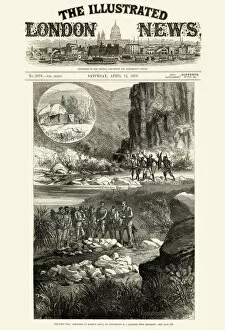 Zulu War - Recovery of the Colours of the 24th in the Buffalo River
