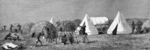 Images Dated 13th July 2004: The Zulu Wars. The restoration of Cetewayo (Cetshwayo)