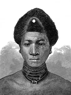 Zulu wars. Zulu dandies, showing the modes of wearing their
