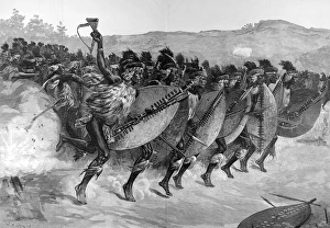 Including Collection: The Zulu Wars. Zulu method of advancing to the attack