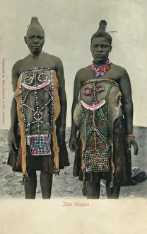 Conical Prints: Two Zulu Women