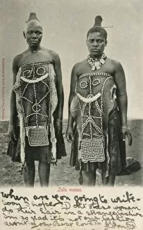 Zulus Gallery: Two Zulu Women, Southern Africa