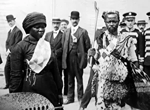 Zulus Prints: Zulus at the British Empire Exhibition in Wembley