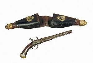 Arming Collection: ZumalacᲲeguis gun and case. SPAIN. Sang�