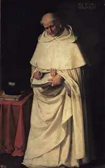 Zurbaran Prints: ZURBARAN, Francisco de (1598-1664). Brother Pedro