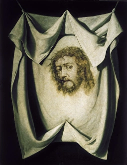 Sevilla Collection: ZURBARAN, Francisco de (1598-1664). Holy Face. 1631