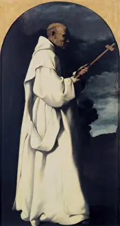 Cf9 Z Prints: ZURBARAN, Francisco de (1598-1664). Saint Bruno