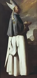 ZURBARAN, Francisco de (1598-1664). Saint Hugh